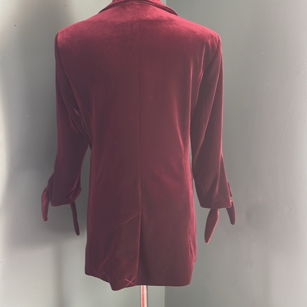 Renuar Burgundy Blazer - Picture 5 of 7